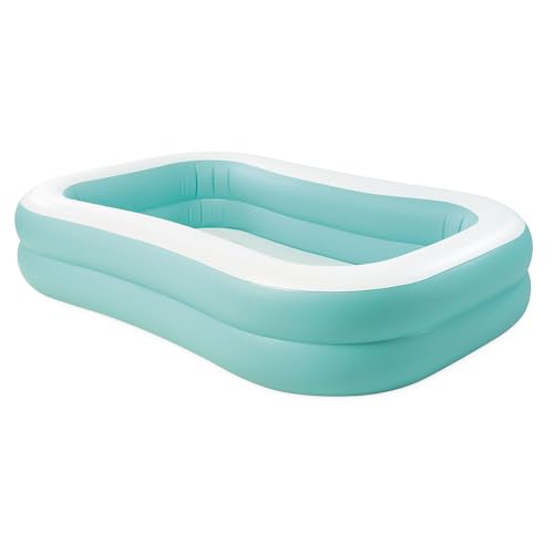 Intex Swim Center Inflatable Family Pool Rectangular 90in x 60in x 19in