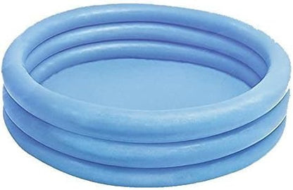 Intex Crystal Blue Inflatable Kiddie Swimming Pool Round Vinyl Design