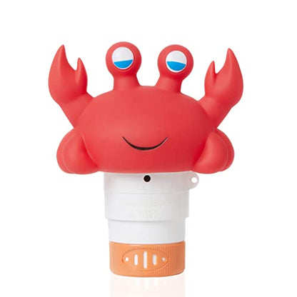 XY-WQ Mini Floating Chlorine Dispenser Character Tablet Holder for Pool