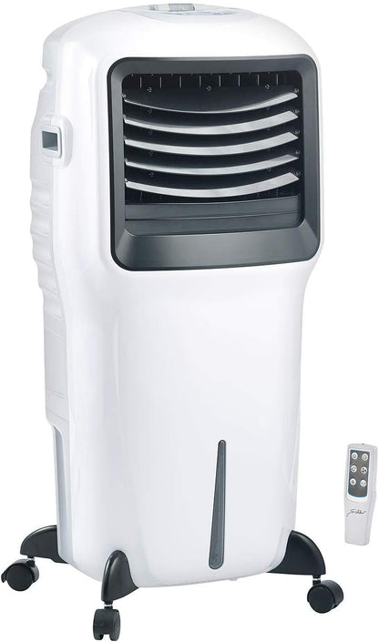 Sichler LW-550 Evaporative Air Cooler 20L 110W 3-Speed with Ionizer and Timer White