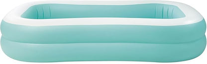 Intex Swim Center Inflatable Family Pool Rectangular 90in x 60in x 19in