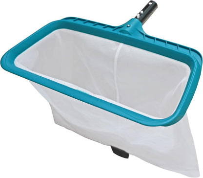 POOLWHALE Professional Pool Skimmer Net Heavy Duty Nylon Mesh 17in