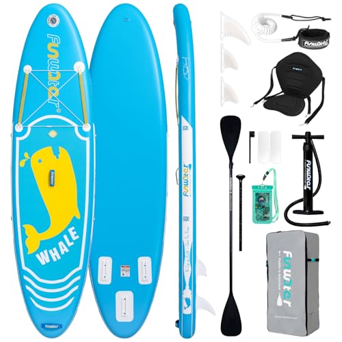 FunWater Aufblasbares SUP Board Set 320x83x15cm Olivgrün