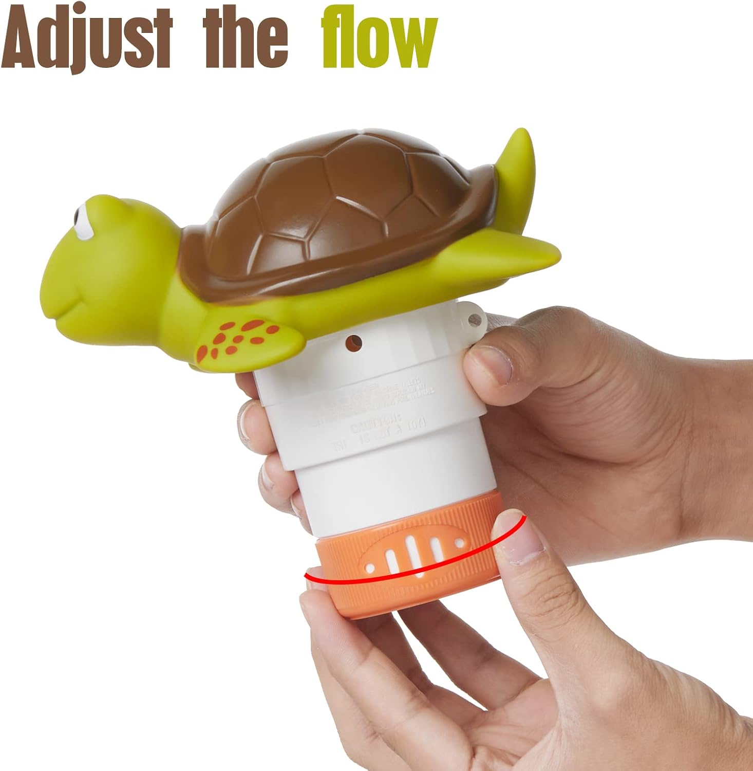 XY-WQ Mini Floating Chlorine Dispenser Character Tablet Holder for Pool