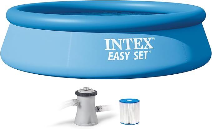 Intex Easy Set Round Inflatable Above Ground Pool 10ft x 30in