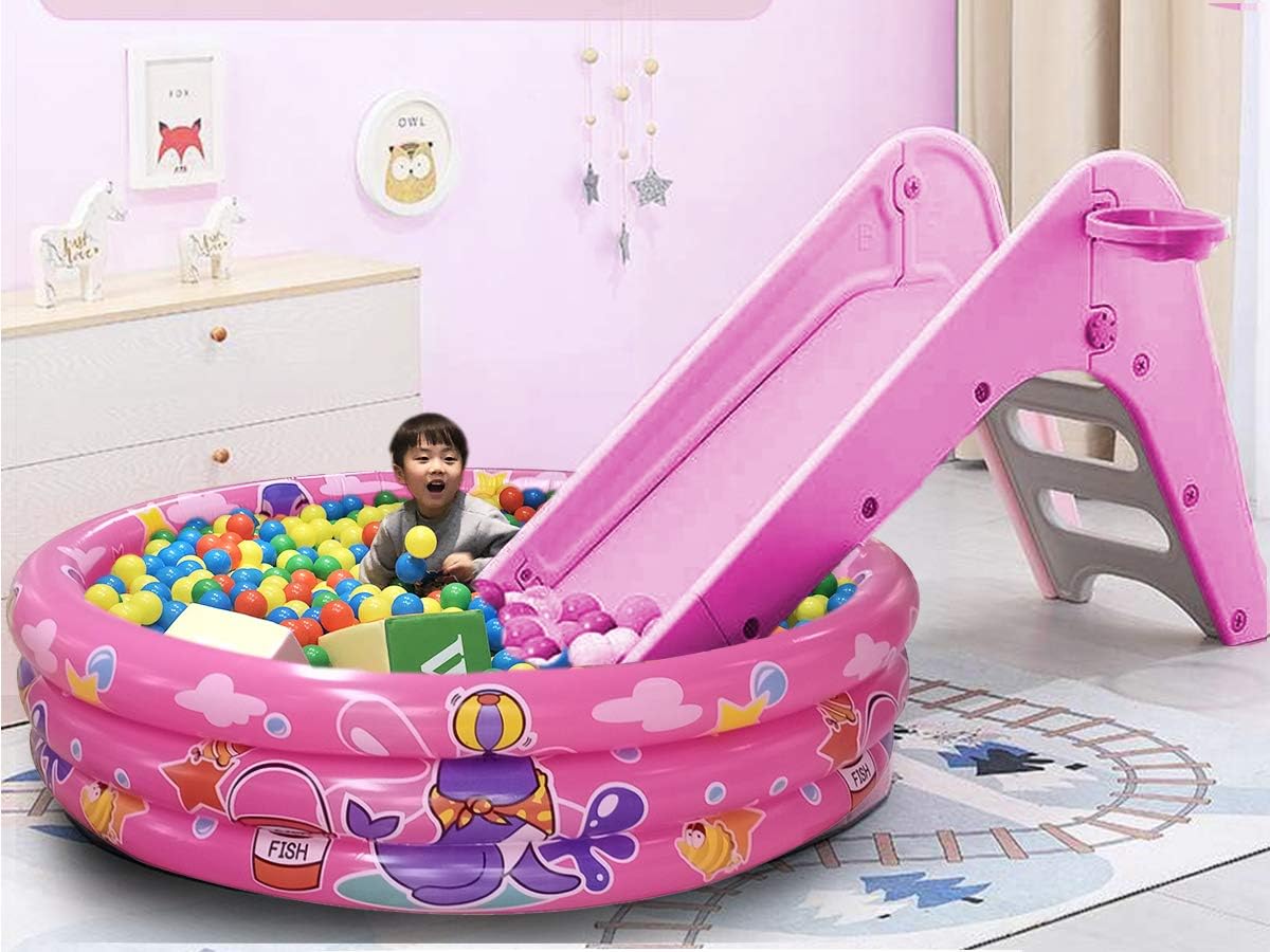 Big Summer 3-Ring Inflatable Kiddie Pool 48in Round