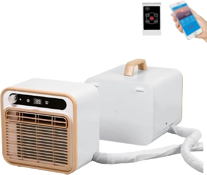 MEUBLLY BSAPCCBSV Portable Air Conditioner 5000 BTU Split Cooling System White
