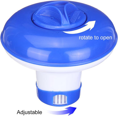 ATIE Collapsible Mini Chlorine Bromine Tablet Dispenser 5 Inch