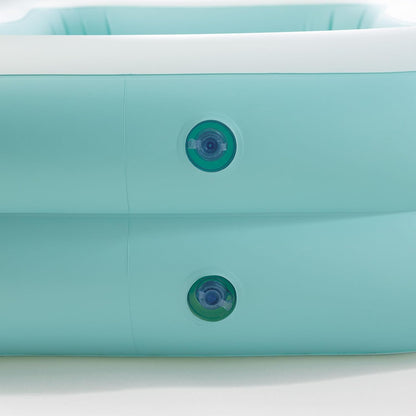 Intex Swim Center Inflatable Family Pool Rectangular 90in x 60in x 19in