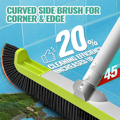 OSAMEDA 18in Curved Pool Brush Head for Swimming Pool Walls