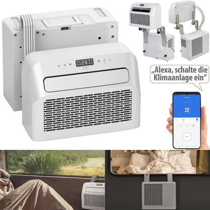 Sichler Haushaltsgeräte ZX7202 Split-Klimaanlage 5.000 BTU/h WLAN Weiß