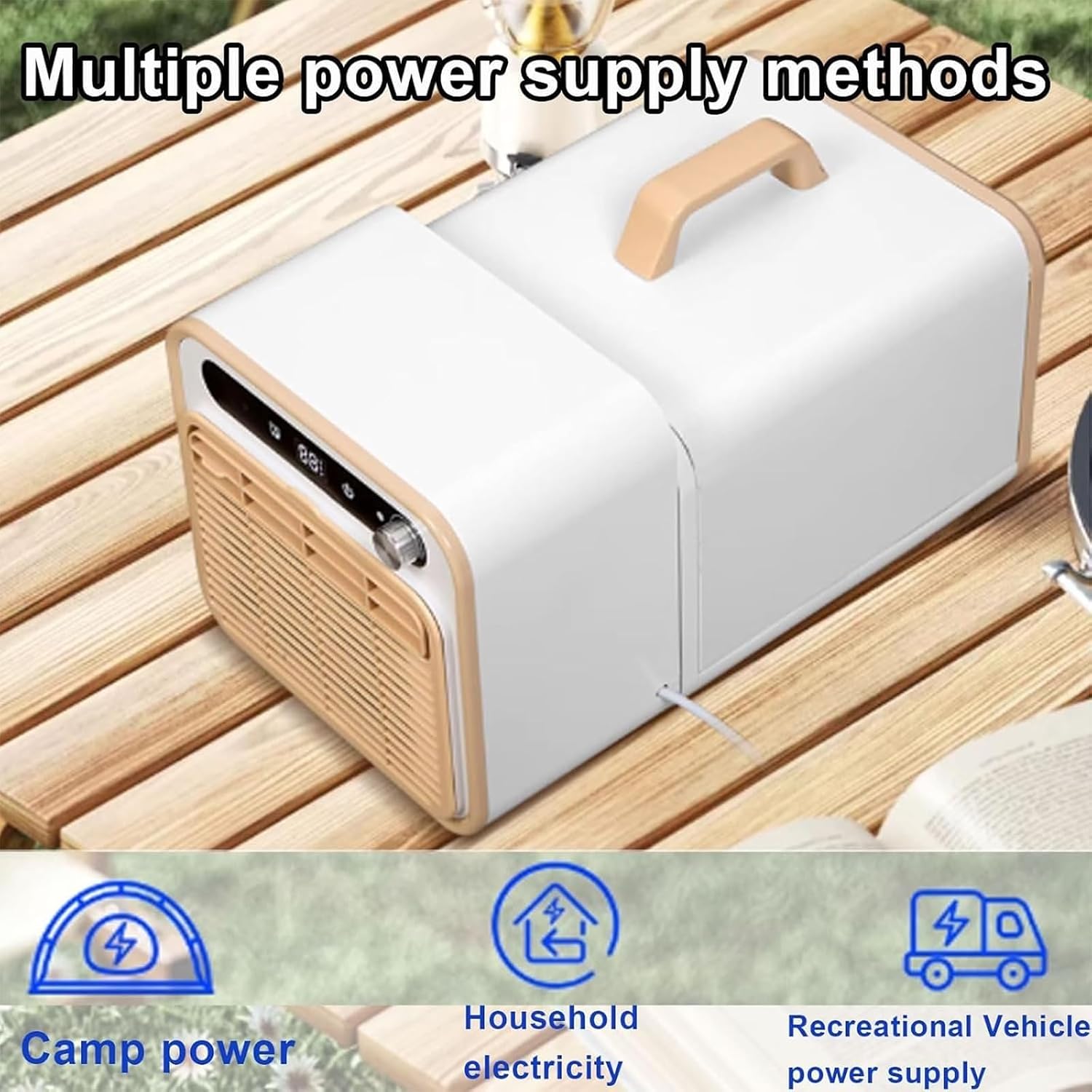 MEUBLLY BSAPCCBSV Portable Air Conditioner 5000 BTU Split Cooling System White