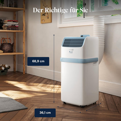 De'Longhi Pinguino Compact PAC ES72 YOUNG Mobiles Klimagerät 8300 BTU Weiß