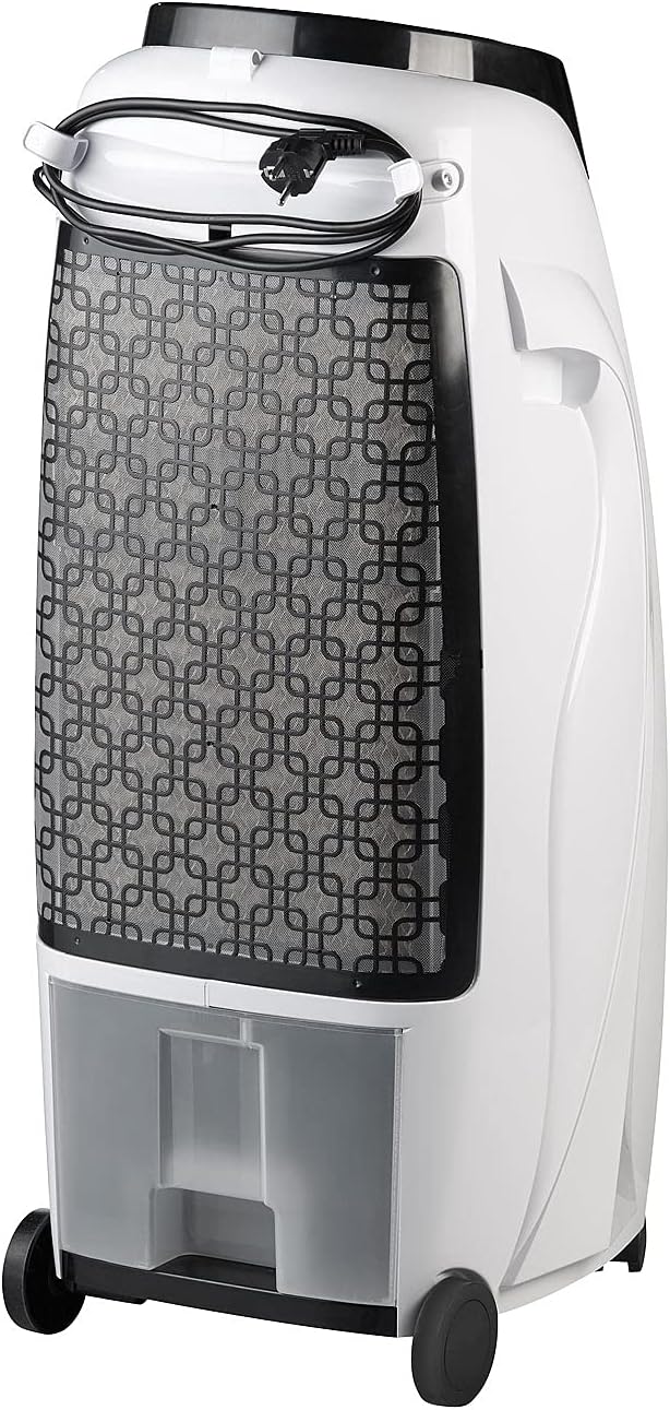 Sichler Haushaltsgeräte LW-610 Verdunstungskühler 3in1 Luftkühler Luftbefeuchter Ionisator 15l Schwarz