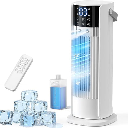 Terraspire F20 Portable Air Conditioner 4-in-1 Evaporative Cooler Fan White