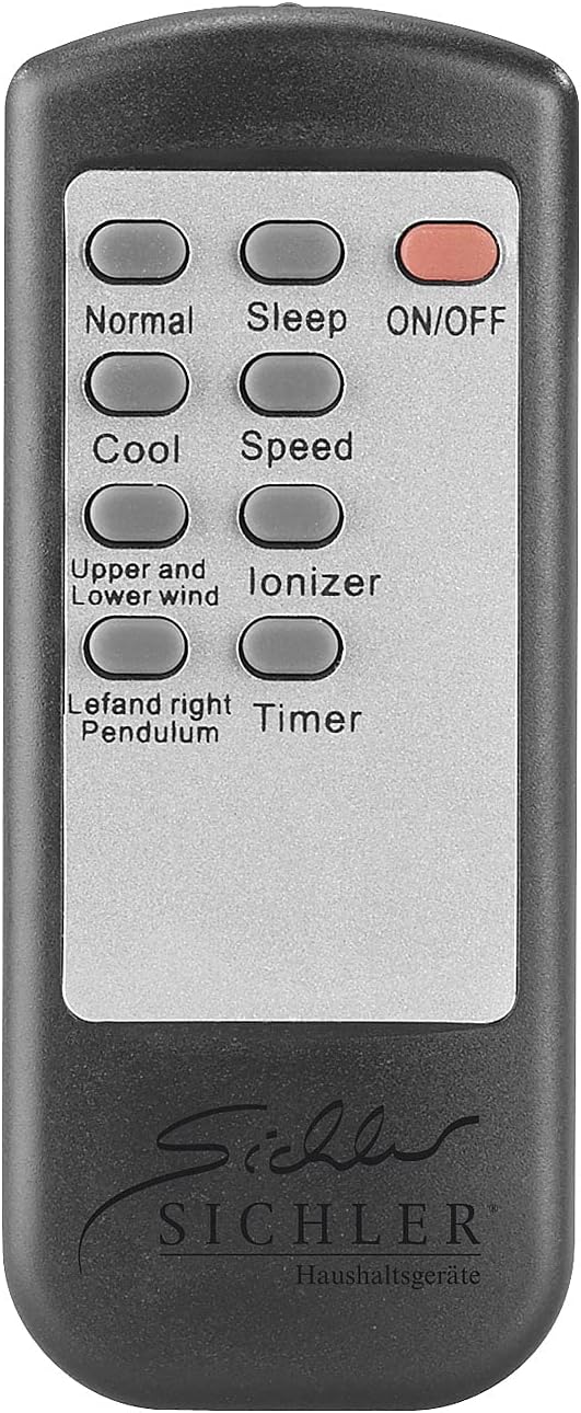 Sichler Haushaltsgeräte LW-610 Verdunstungskühler 3in1 Luftkühler Luftbefeuchter Ionisator 15l Schwarz