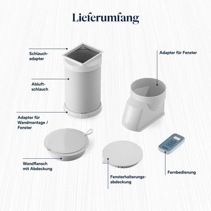 De'Longhi Pinguino Compact PAC ES72 YOUNG Mobiles Klimagerät 8300 BTU Weiß