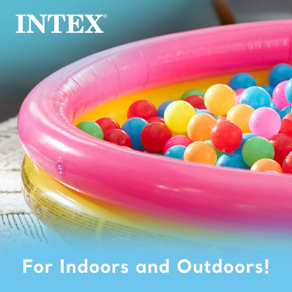 Intex Summer Sunset Glow Inflatable Kiddie Pool 58in Round