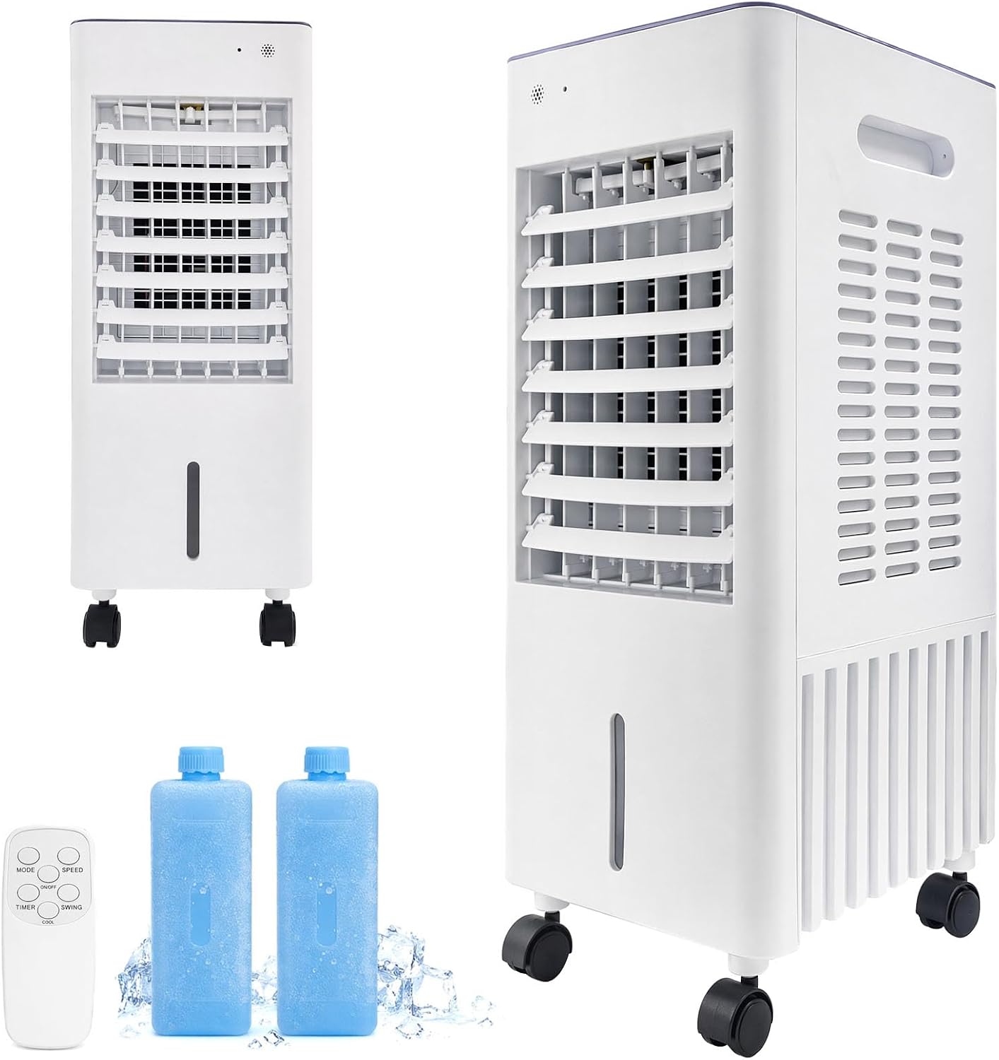 Simsky AC-4in1-12L Portable Evaporative Cooler 12L 4-in-1 Fan Humidifier White