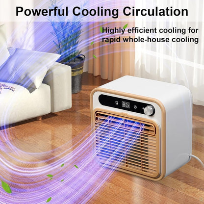 MEUBLLY BSAPCCBSV Portable Air Conditioner 5000 BTU Split Cooling System White