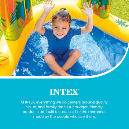 Intex Dinosaur Inflatable Play Center Water Park 98in