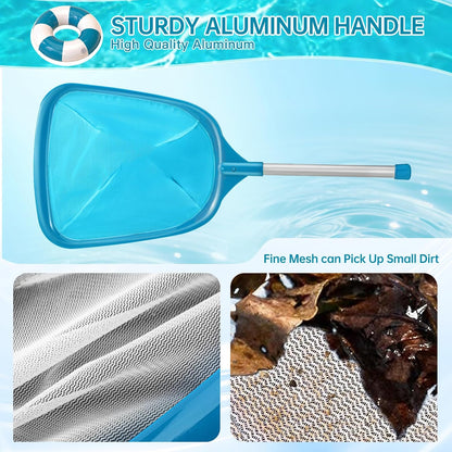 HydraJoy Professional Pool Skimmer Net Heavy Duty Fine Mesh Tool